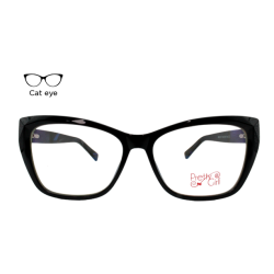 Lente Oftálmico Pretty Girl Eyewear 2002C1 Negro