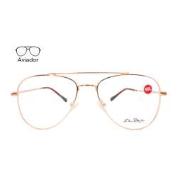Lente Oftálmico St Bar Eyewear STB10324 Dorado