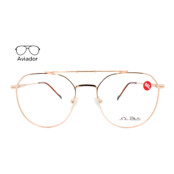 Lente Oftálmico St Bar Eyewear STB10327 Dorado