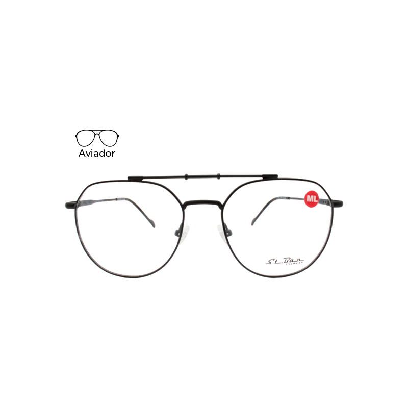 Lente Oftálmico St Bar Eyewear STB103272 Negro