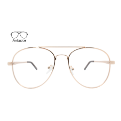 Lente Oftálmico S.T Sports STS06119 Dorado