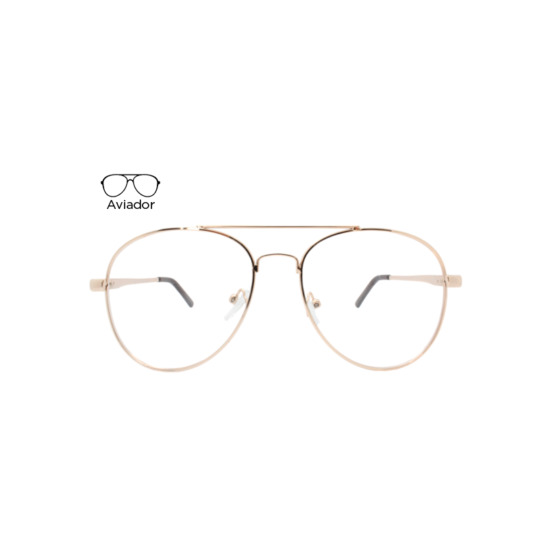 Lente Oftálmico S.T Sports STS06119 Dorado