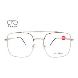 Lente Oftálmico St Bar Eyewear STB103282 Plata