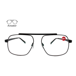 Lente Oftálmico Cooa COAMT004C1 Negro mate