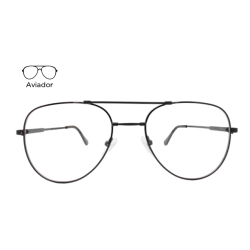 Lente Oftálmico Cool Men CM77015 Negro