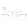 Lente Oftálmico Visual Eyewear VS195016 Dorado con negro