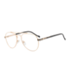 Lente Oftálmico Visual Eyewear VS195016 Dorado con negro
