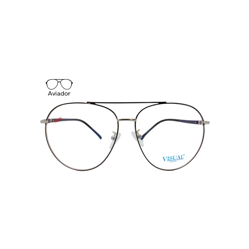 Lente Oftálmico Visual Eyewear VS19003C2 Negro