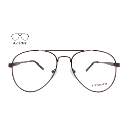 Lente Oftálmico S.T Sports STS06118 Cobre