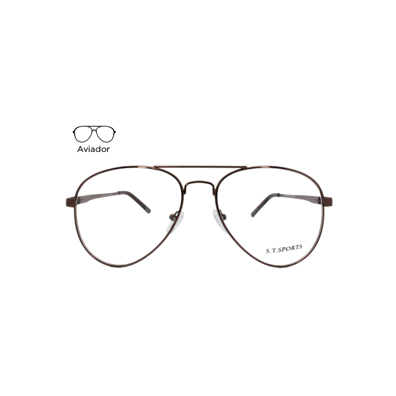 Lente Oftálmico S.T Sports STS06118 Cobre