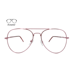 Lente Oftálmico Susan Ana Eyewear 1013 Rosa