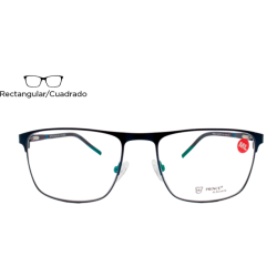 Lente Oftálmico Prince Elegante ACTIVE201M Azul mate
