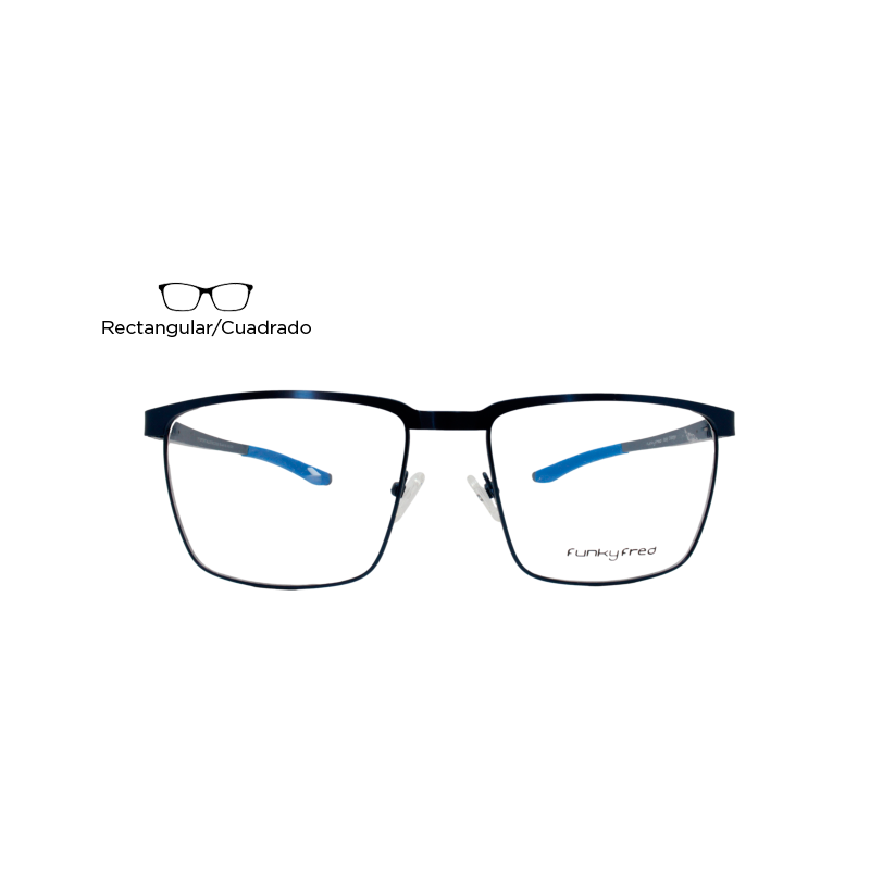 Lente Oftálmico Funky Fred Eyewear FF009D61 Negro con azul
