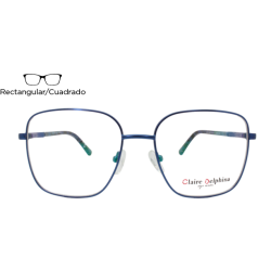 Lente Oftálmico Claire Delphina MA013 Azul