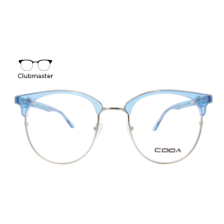Lente Oftálmico Cooa COACEJ6007 Azul con plata