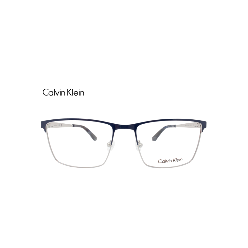 Lente Oftálmico marca Calvin Klein CK22102 Azul con plata