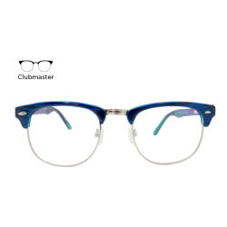 Lente Oftálmico St Bar Eyewear STB08344 Azul con plata