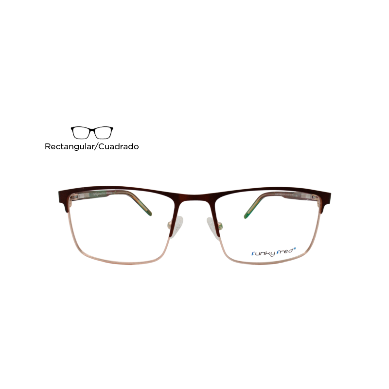 Lente Oftálmico Funky Fred Eyewear ACERO6013 Café
