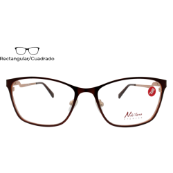 Lente Oftálmico Nikitana Eyewear NK9938C4 Café