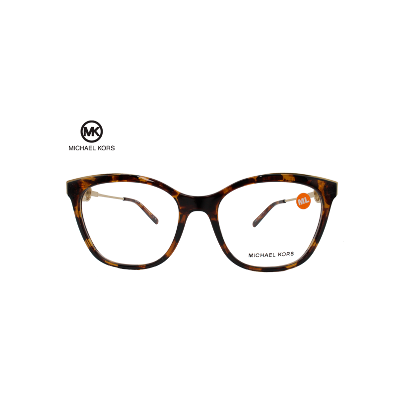 Lente Oftálmico marca Michael Kors MK4076U Carey con dorado