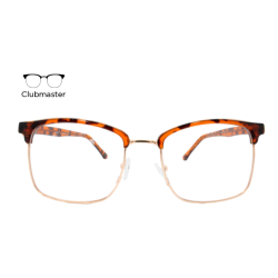 Lente Oftálmico Wharton W9071 Carey con dorado