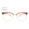 Lente Oftálmico Wharton W9071 Carey con dorado