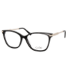 Lente Oftálmico marca Cloe VLE304080BLK Negro con dorado