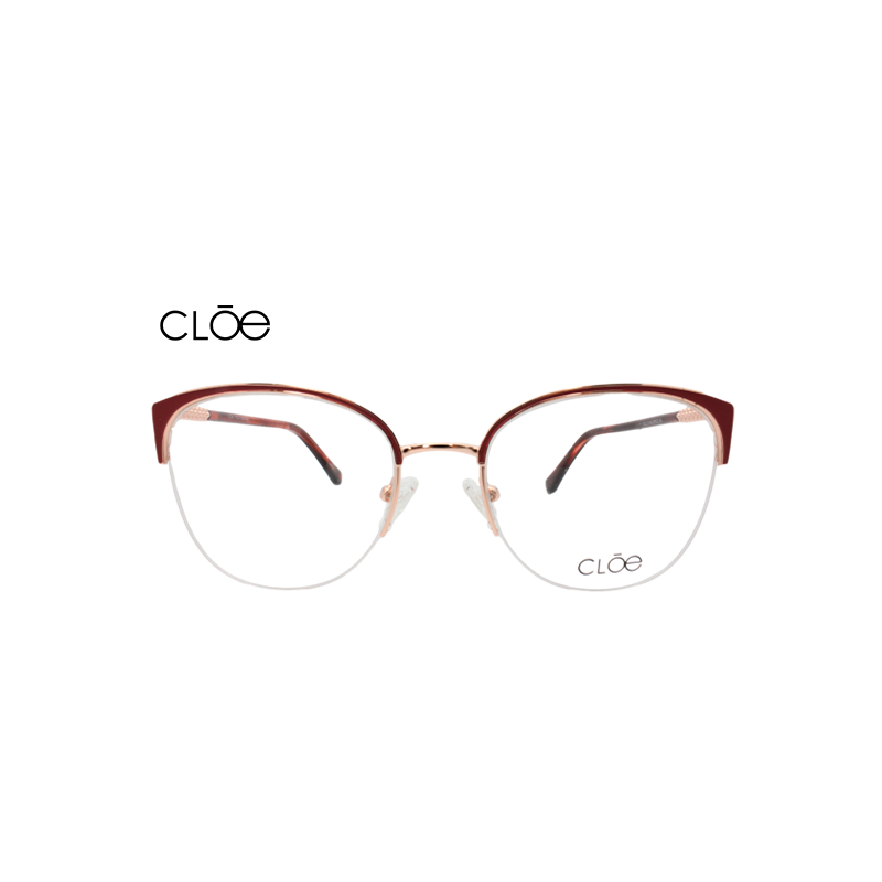 Lente Oftálmico marca Cloe VLE310900RED Rojo con dorado