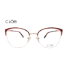 Lente Oftálmico marca Cloe VLE310900RED Rojo con dorado