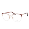 Lente Oftálmico marca Cloe VLE310900RED Rojo con dorado