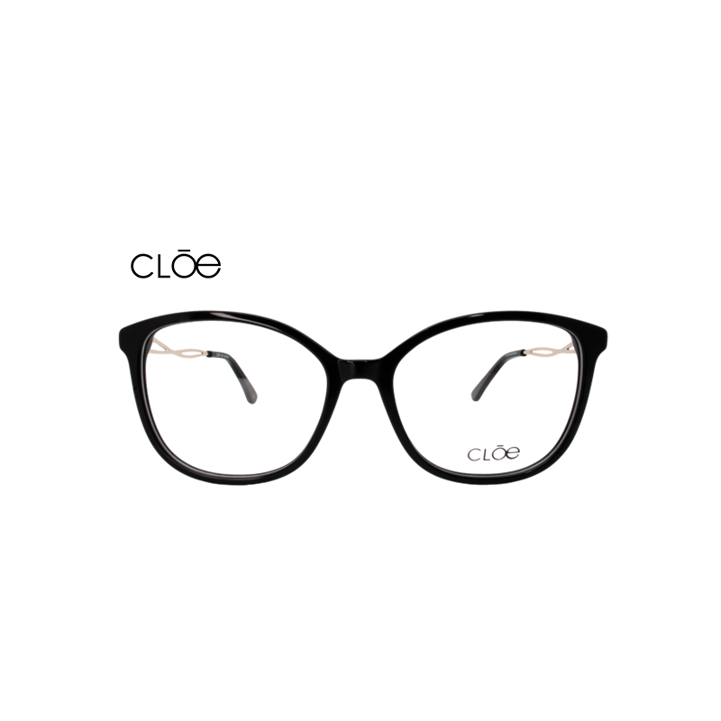 Lente Oftálmico marca Cloe VLE310930BLK Negro con dorado