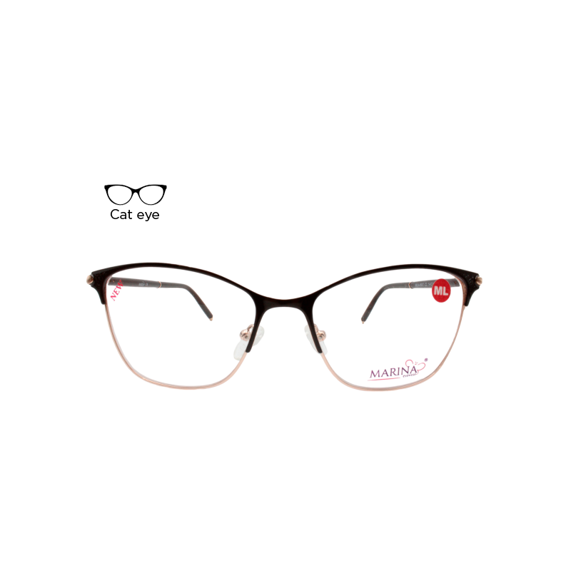 Lente Oftálmico Marina Eyewear MLN8807C2 Café