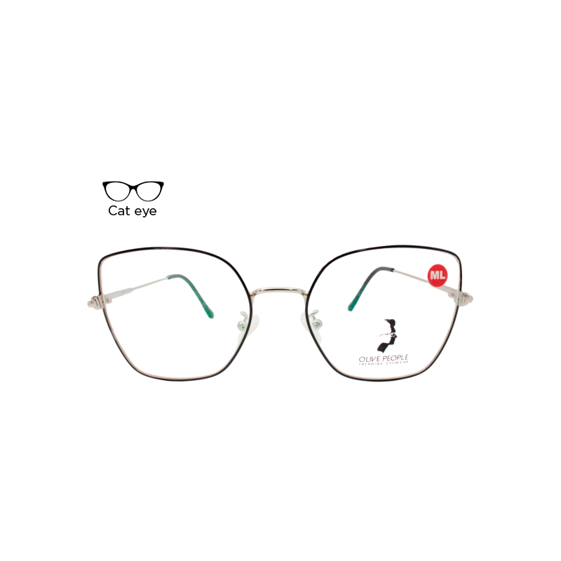 Lente Oftálmico Olive People 9006TR146C2 Negro