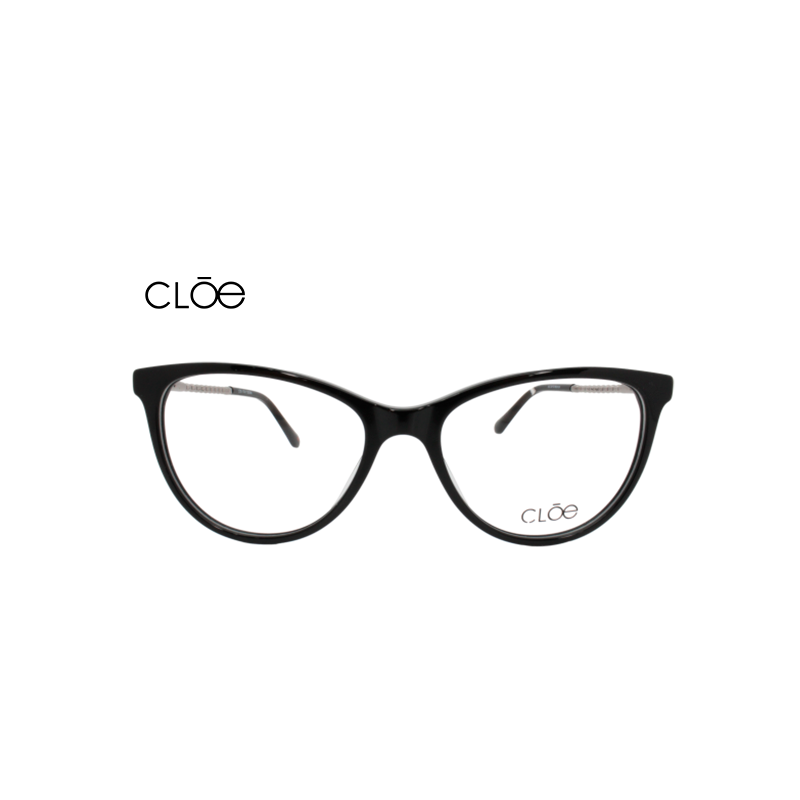 Lente Oftálmico marca Cloe VLE321720BLK Negro con plata