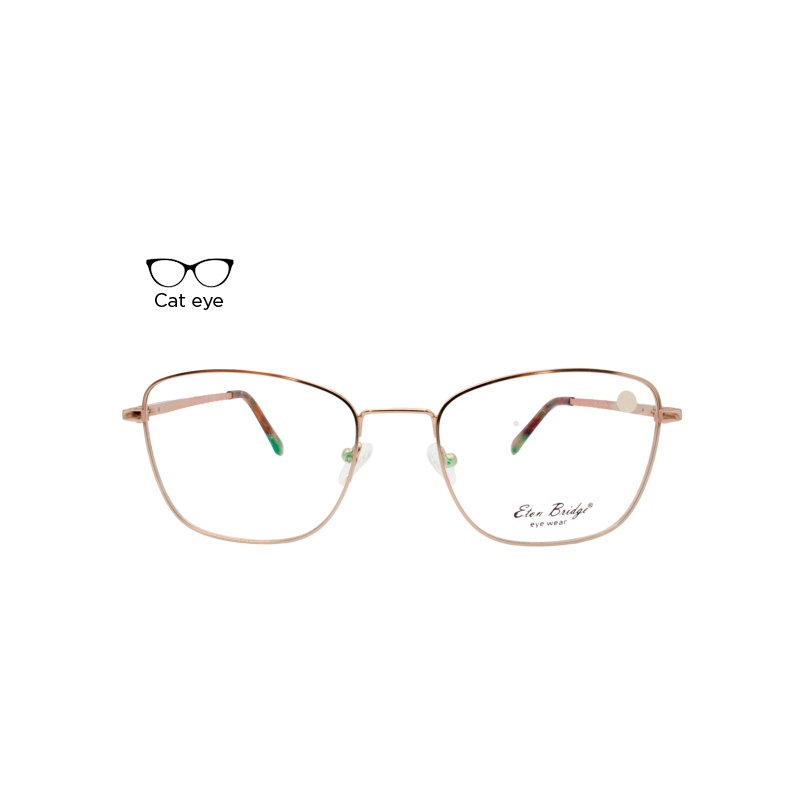 Lente Oftálmico Eton Bridge Eyewear EB1001 Dorado
