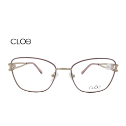 Lente Oftálmico marca Cloe VLE321900PUR Purpura con dorado