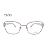 Lente Oftálmico marca Cloe VLE321900PUR Purpura con dorado