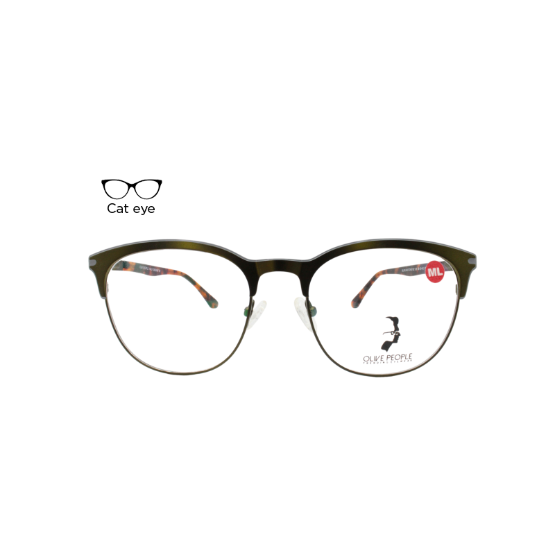 Lente Oftálmico Olive People MIXTONE102C5 Verde Olivo