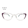 Lente Oftálmico Miss Moe 1001D Morado con plata