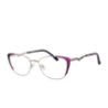 Lente Oftálmico Miss Moe 1001D Morado con plata