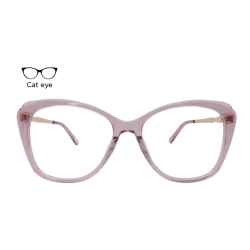 Lente Oftálmico Rosse Lo DM2076 Rosa con dorado