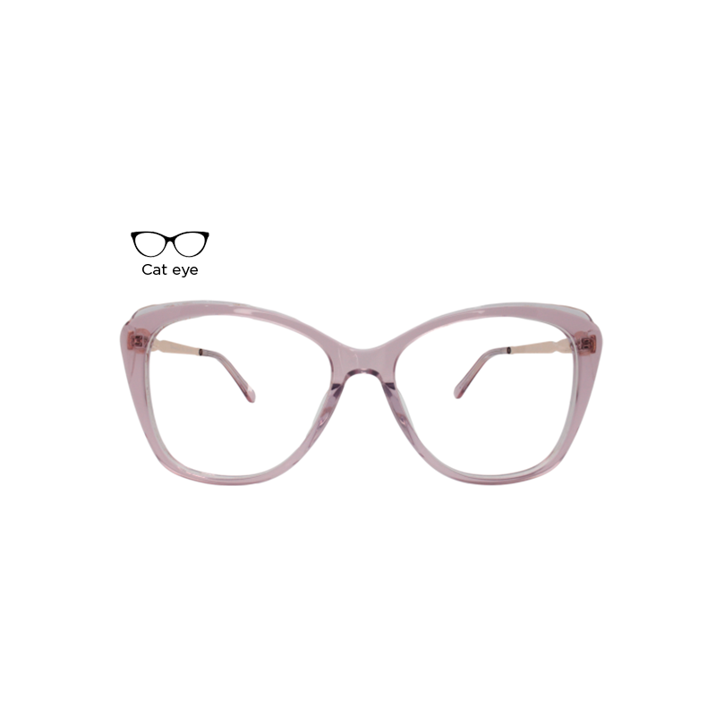 Lente Oftálmico Rosse Lo DM2076 Rosa con dorado