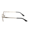 Lente Oftálmico Nikitana Eyewear NK9810FC1 Dorado con negro