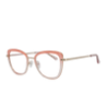Lente Oftálmico Miss Moe A9015TR Dorado con rosa