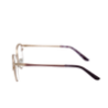 Lente Oftálmico Nikitana Eyewear NK9849FC3 Dorado con rojo