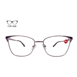 Lente Oftálmico Nikitana Eyewear NK9857FC7 Morado