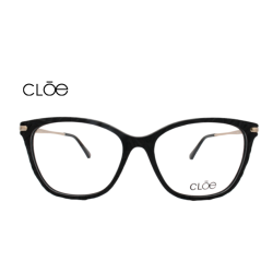 Lente Oftálmico marca Cloe VLE208870BLK Negro con dorado