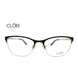 Lente Oftálmico marca Cloe VLE303980BLK Negro con plata