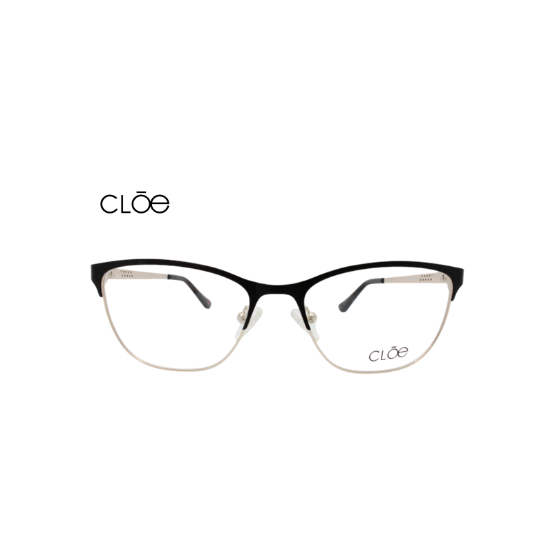 Lente Oftálmico marca Cloe VLE303980BLK Negro con plata