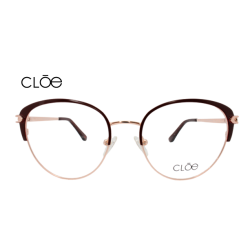 Lente Oftálmico marca Cloe VLE311440RED Rojo con dorado